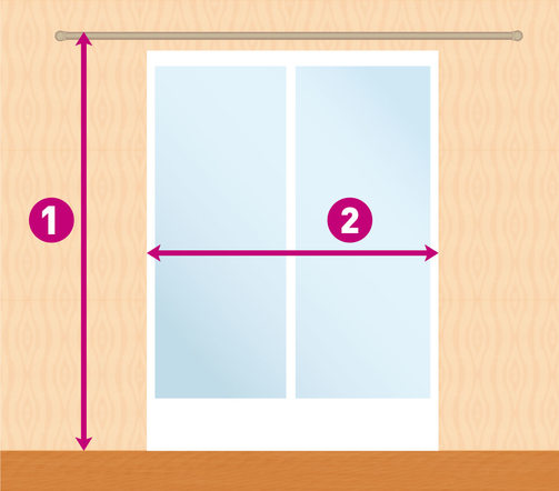 mesurer les dimensions idéales de vos rideaux