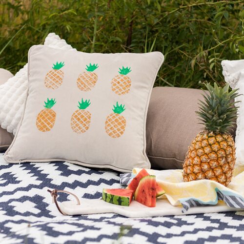 Customiser un coussin