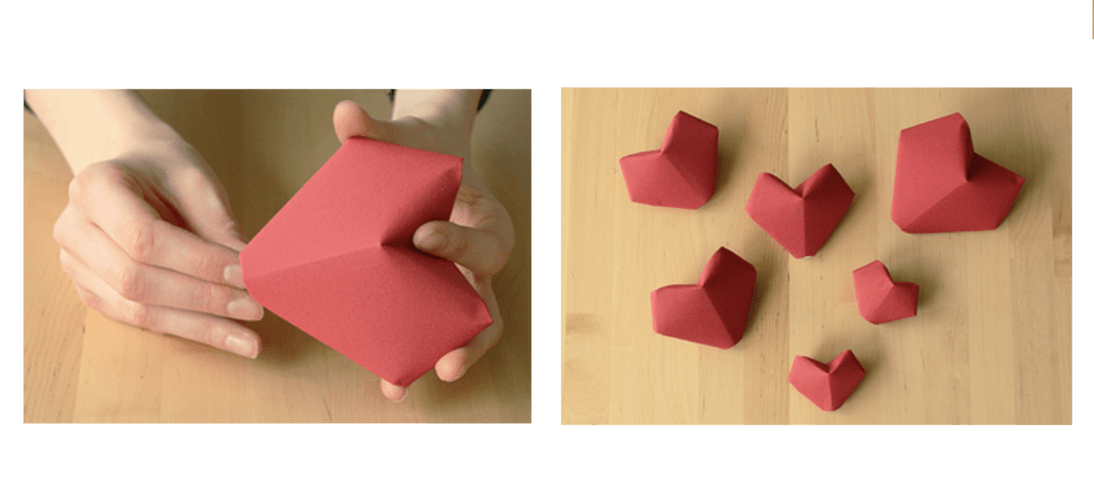 Finaliser l'origami.