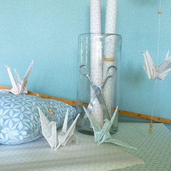 Créer une guirlande de grues en origami