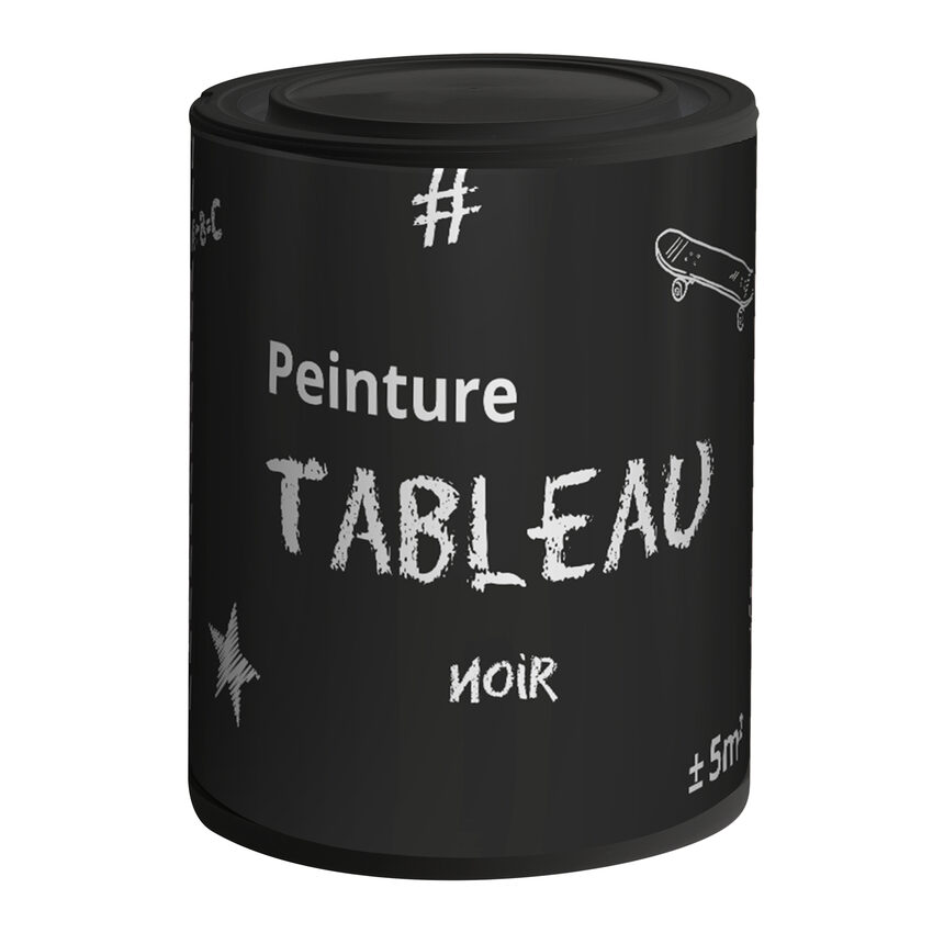 pot de peinture ardoise