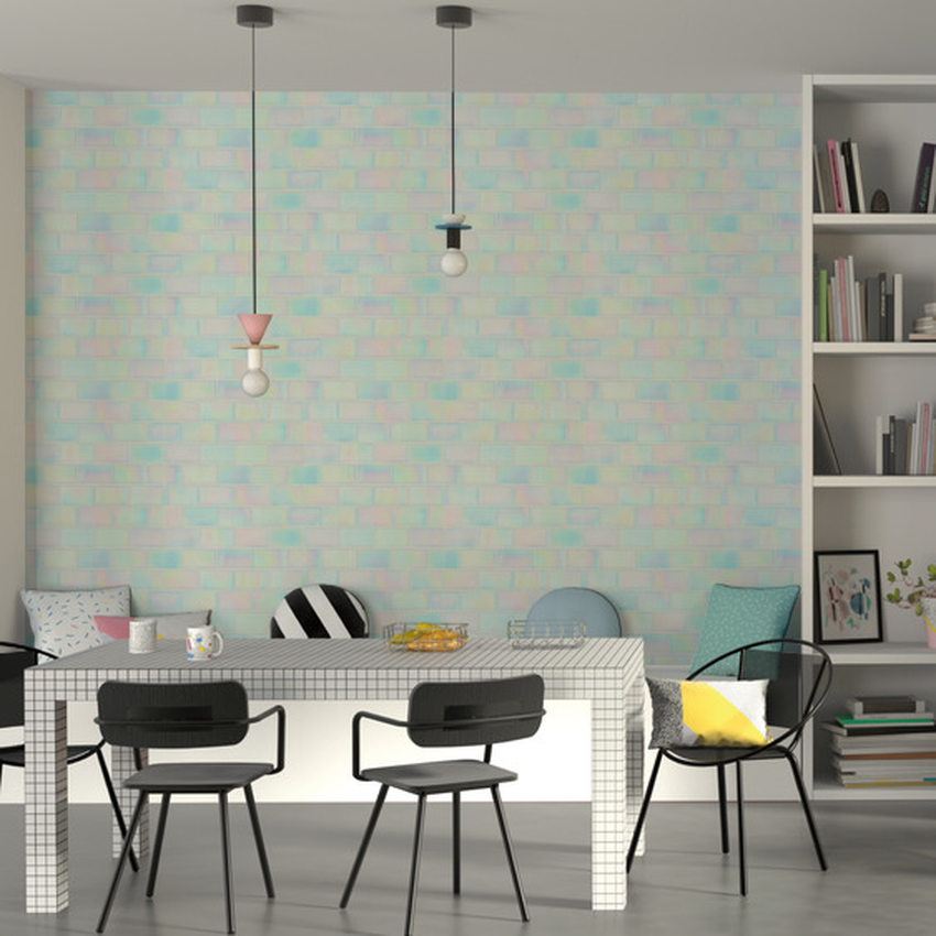 décoration pastel dichroïque
