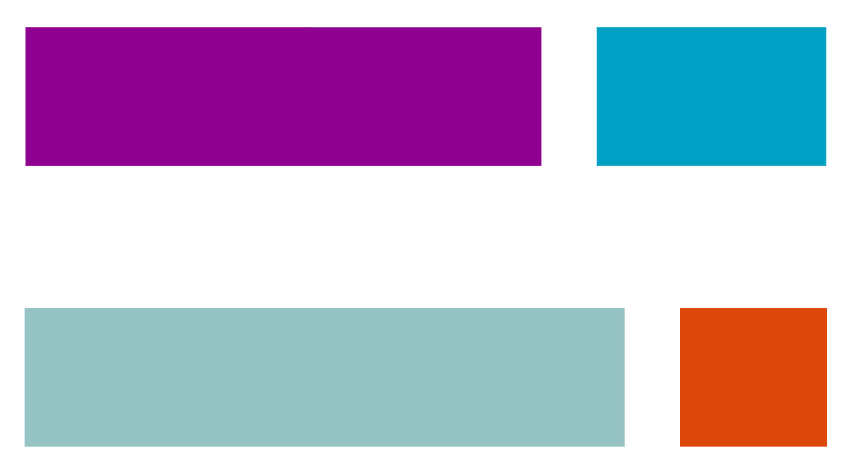 deux exemples de contrastes de quantité