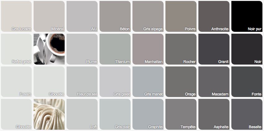 colorama nuances de gris