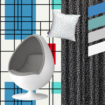 Variations déco autour d'un fauteuil oeuf