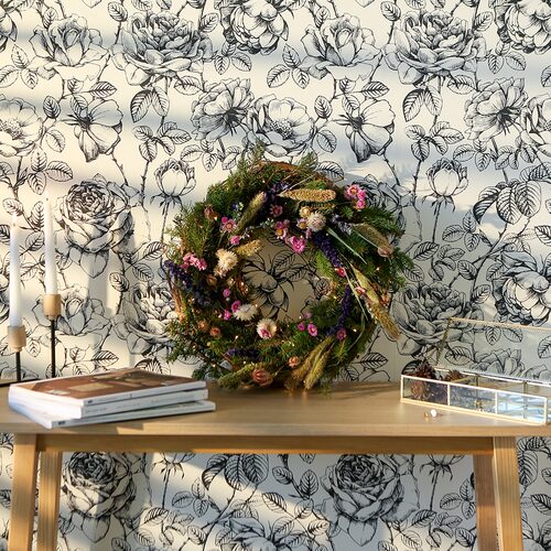 Une couronne de l'Avent enchanteresse