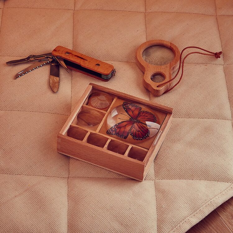 Cabane des bois - Jeux MINI TOOL, BOîTE À INSECTES, LOUPE