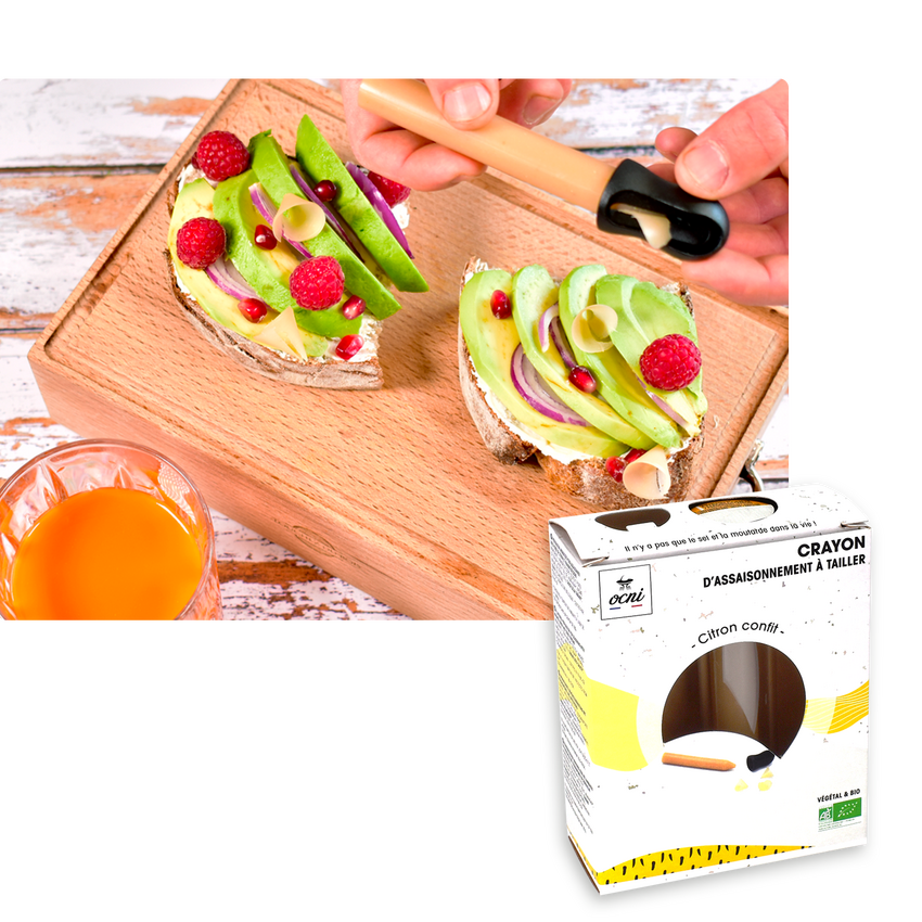 Belle boîte de rangement en plastique clair citron Mini Food Box pour les fruits  Légumes Fruits