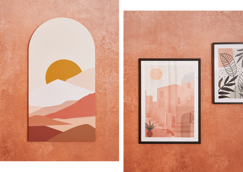 Tableaux minimalistes paysage et nature