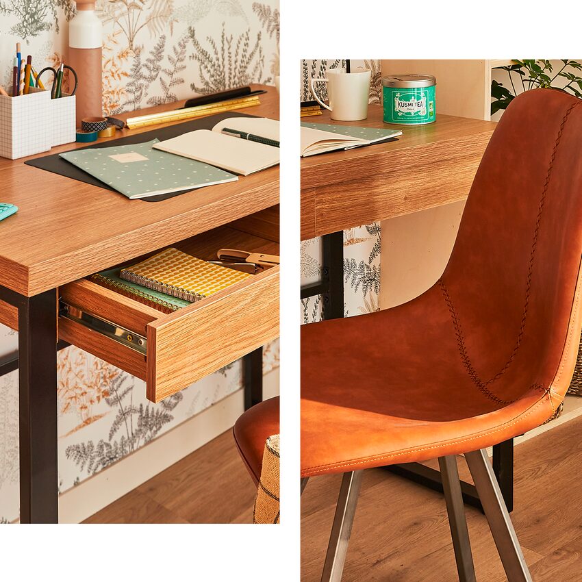 Bureau BECKETT et chaise ZIGGY