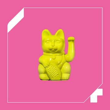 Figurine LUCKY CAT GLOSSY