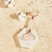 Accessoire de massage quartz rose