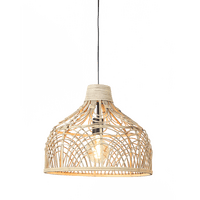 Suspension en rotin fibre naturelle Pocita