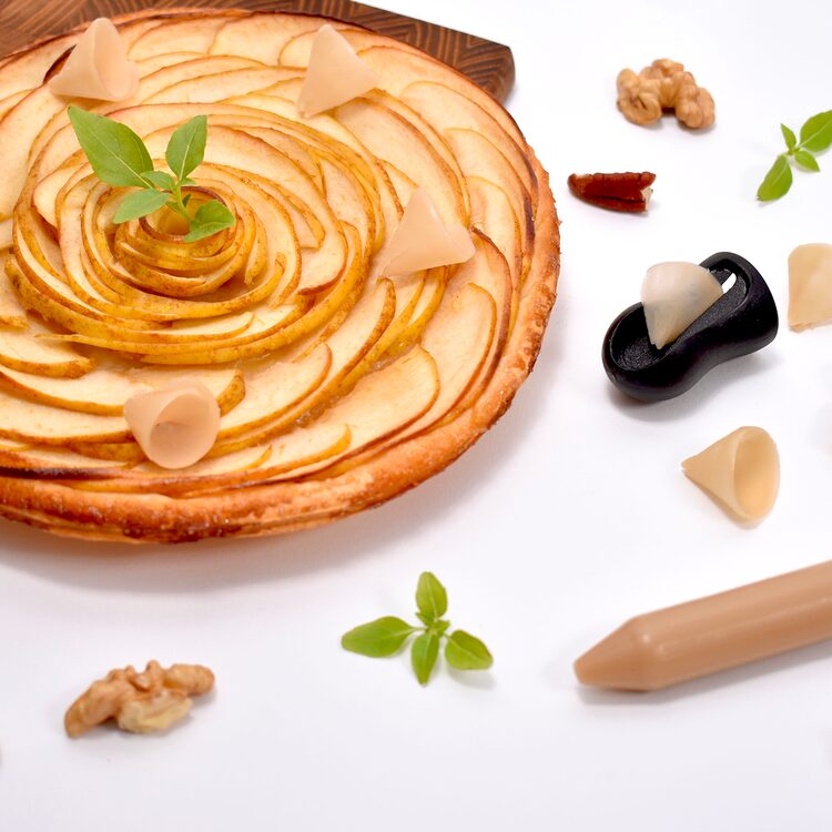 Recette tarte aux pommes citron confit crayon OCNI