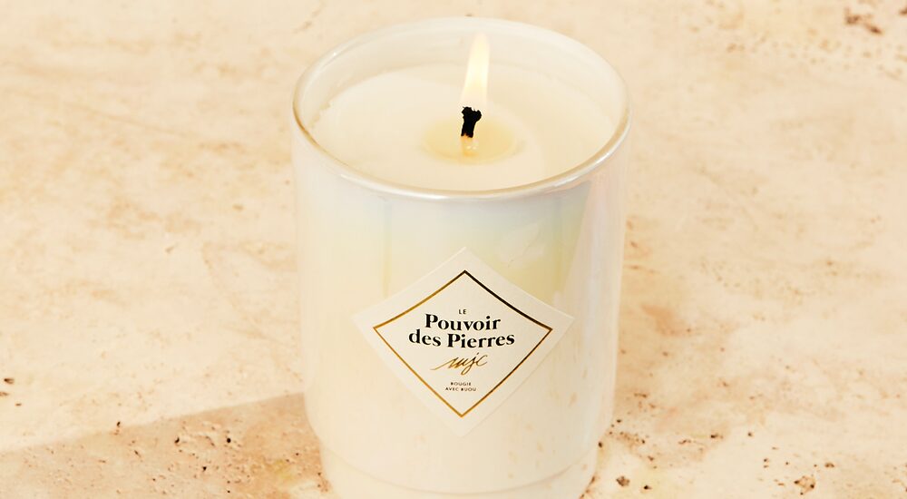 Bougie bijou My Jolie Candle le pouvoir des pierres