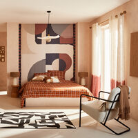 Chambre adulte terracotta ethnique