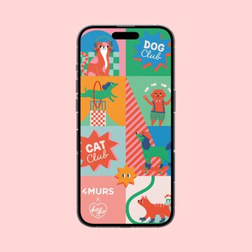 Fond d'écran Chien et Chat