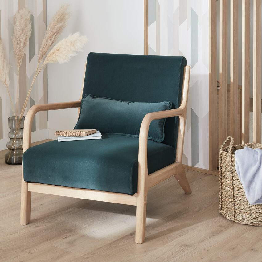 Fauteuil Nesting vert sapin