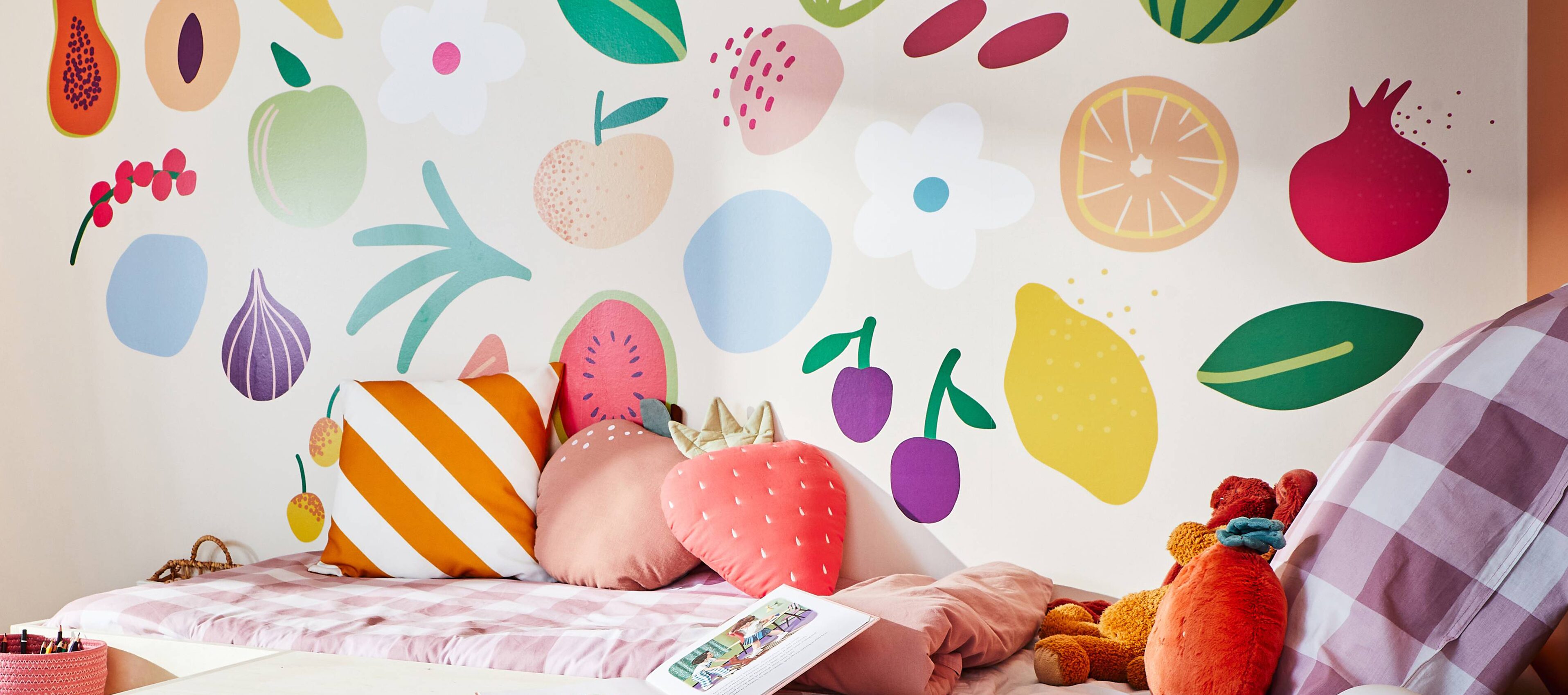 collection tutti frutti déco chambre enfant 4murs