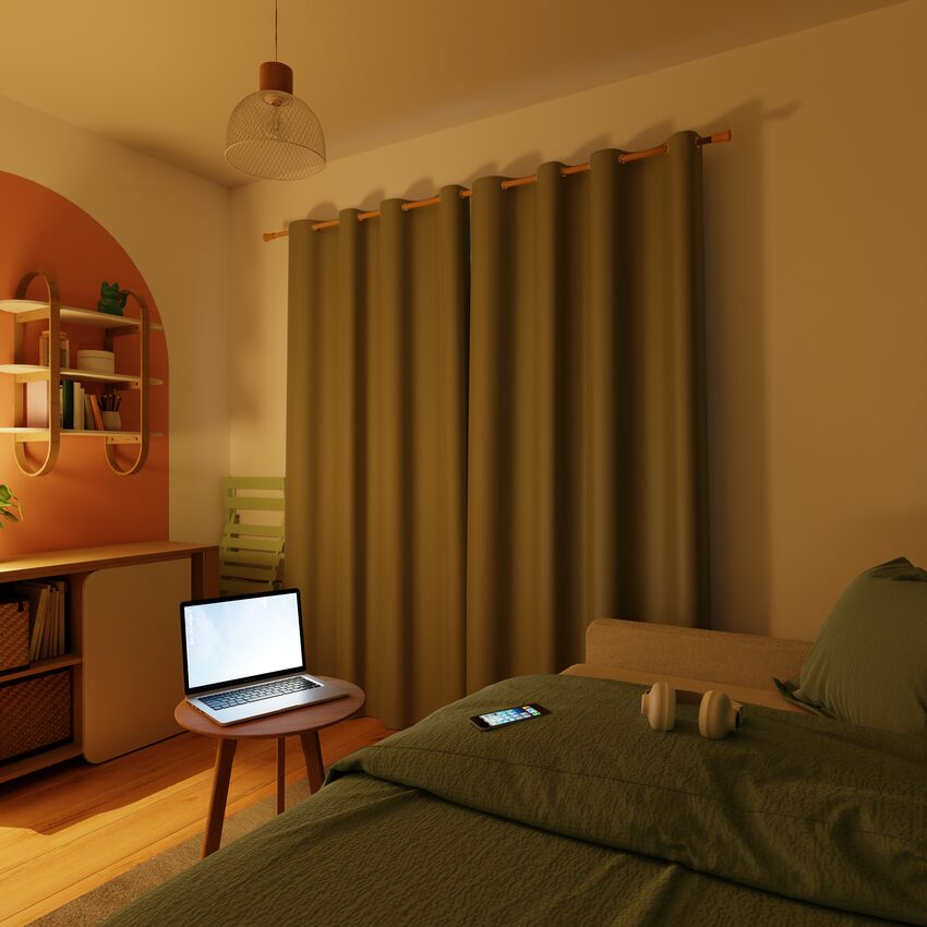 optimisation coin nuit dans un studio