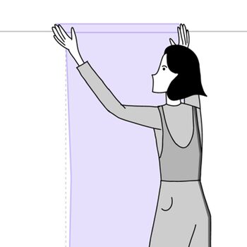 Pose de l'intissé