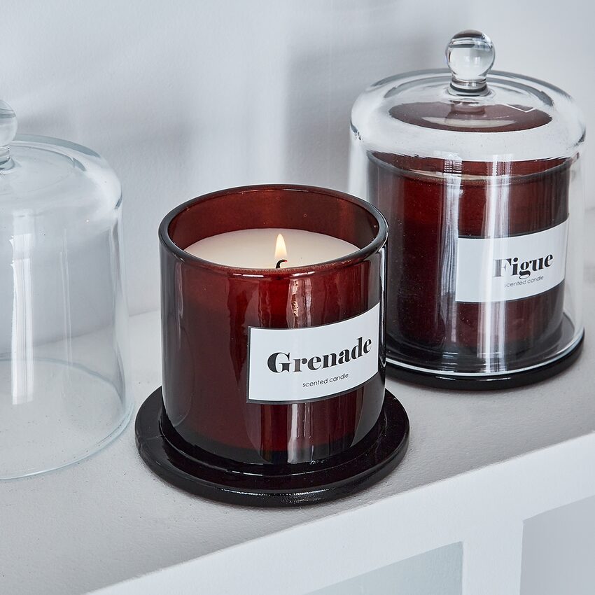La bougie en déco