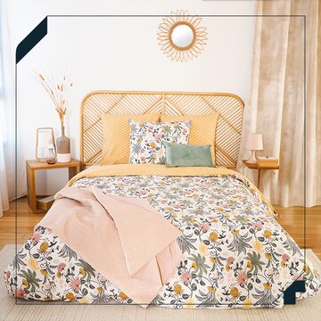 parure de lit fleurs 4MURS