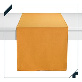 chemin de table jaune safran 4MURS