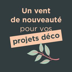 Un vent de nouveauté pour vos projets déco