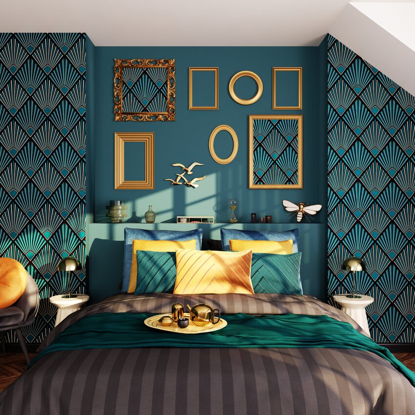 déco chambre style Art Déco