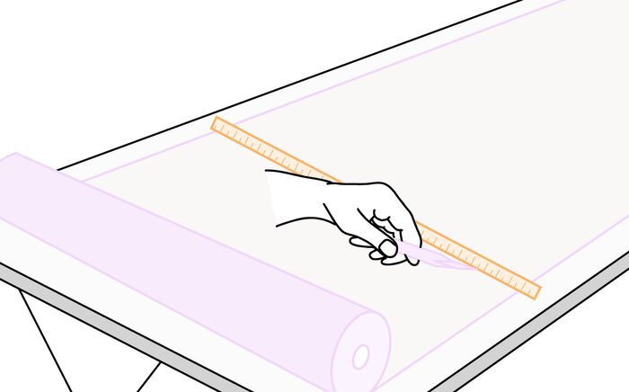découper papier peint cutter