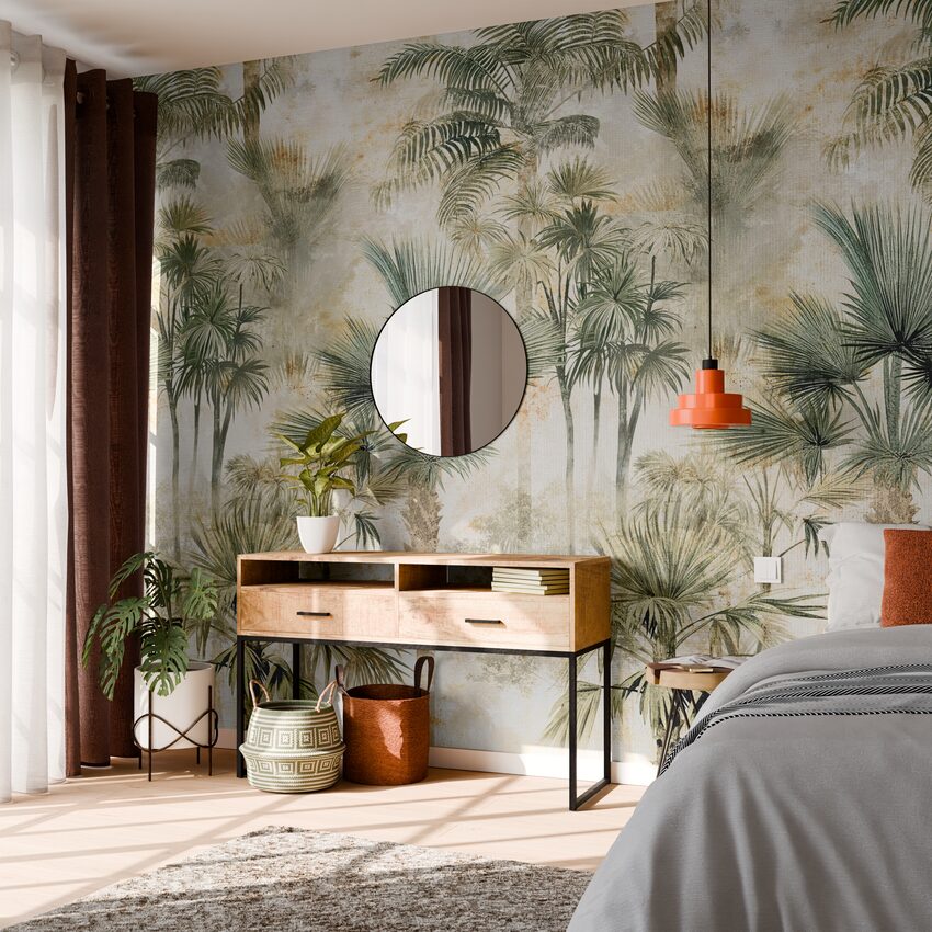 motifs de palmiers