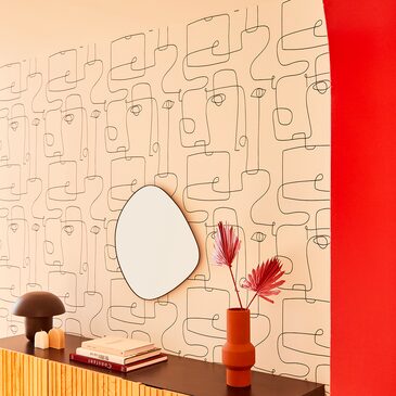 Décorer un couloir : du papier peint sinon rien