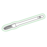 Pinceau à réchampir