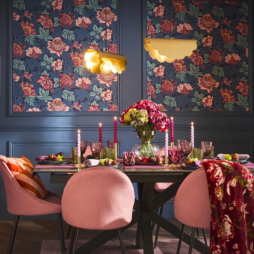 Papier peint floral