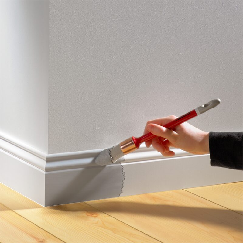 Peinture Finition ABSOLU Acrylique blanc perlé Mat 0,5 L