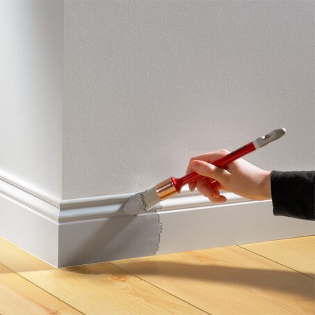 Peinture Finition ABSOLU Acrylique blanc perlé Mat 0,5 L