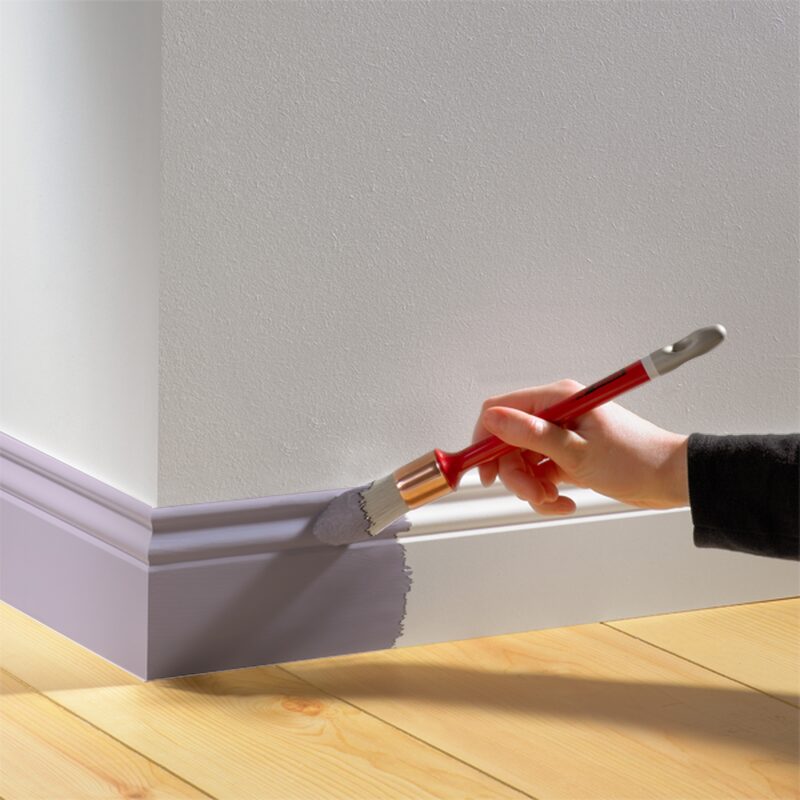 Peinture Finition SAPHYR Alkyde mauve poudré Satiné 0,5 L