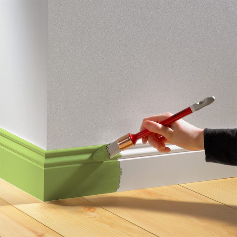Peinture Finition AMBIANCE Acrylique vert pastel Satiné 0,5 L