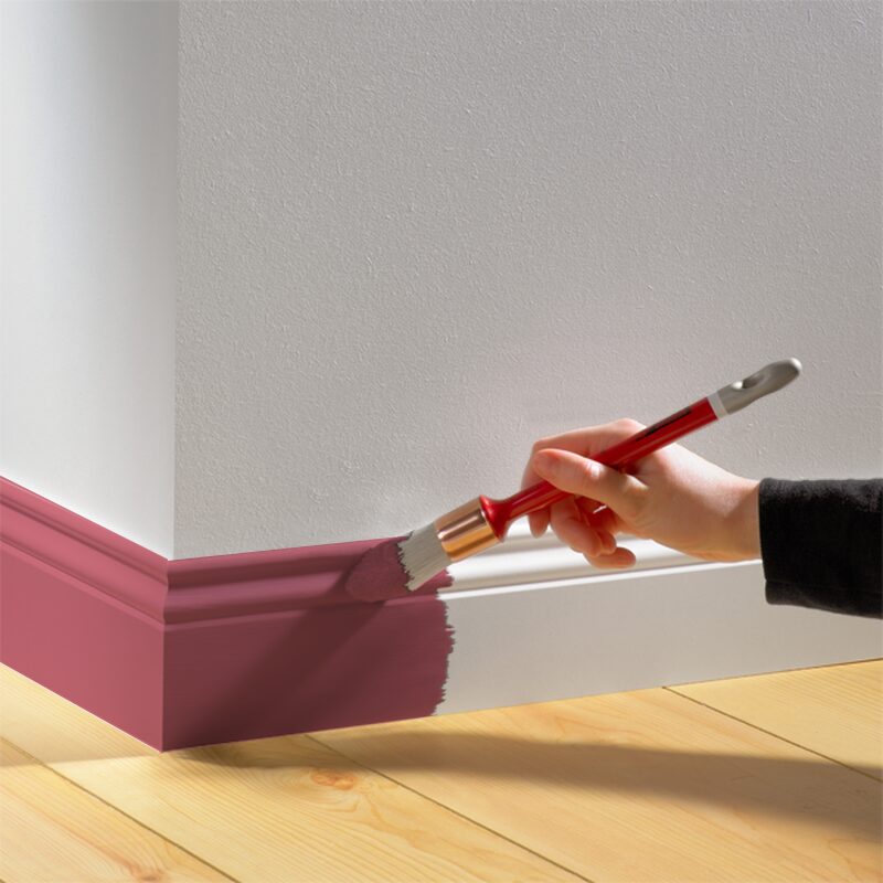 Peinture CHAMBRE D'ENFANT Acrylique rose fuchsia Satiné 0,5 L