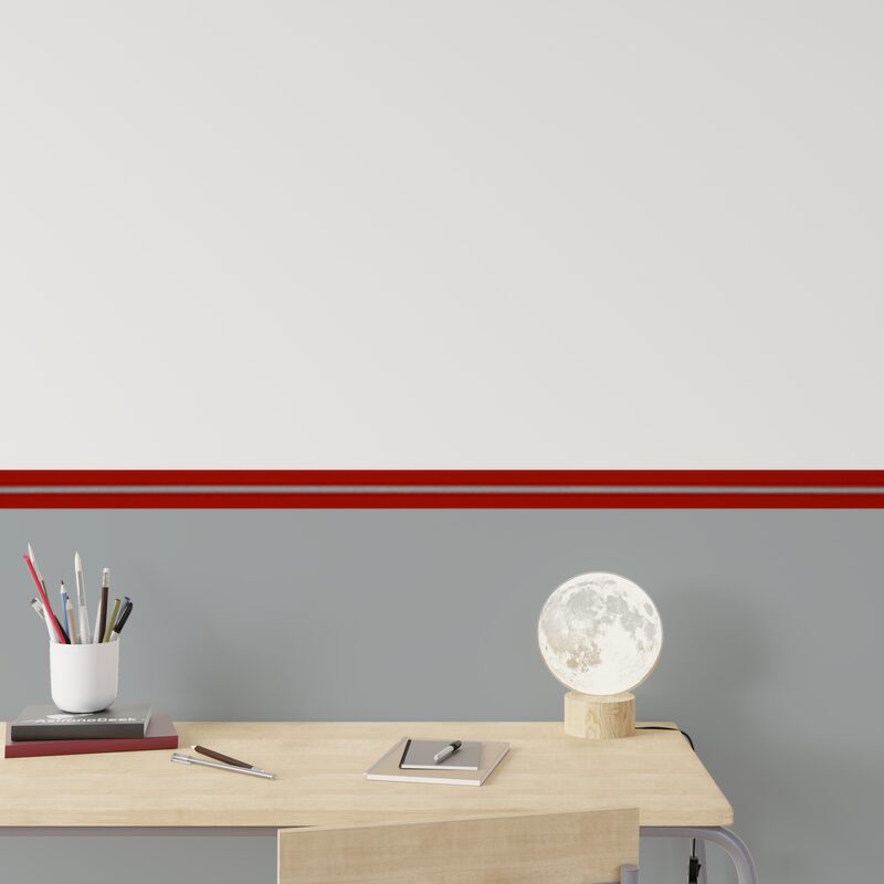 Galon vinyle SARBACANE coloris rouge coquelicot