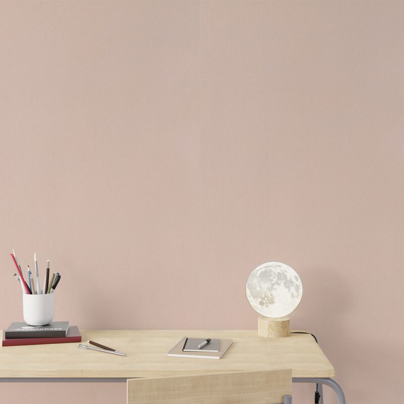 Frise vinyle ELIZE coloris rose guimauve