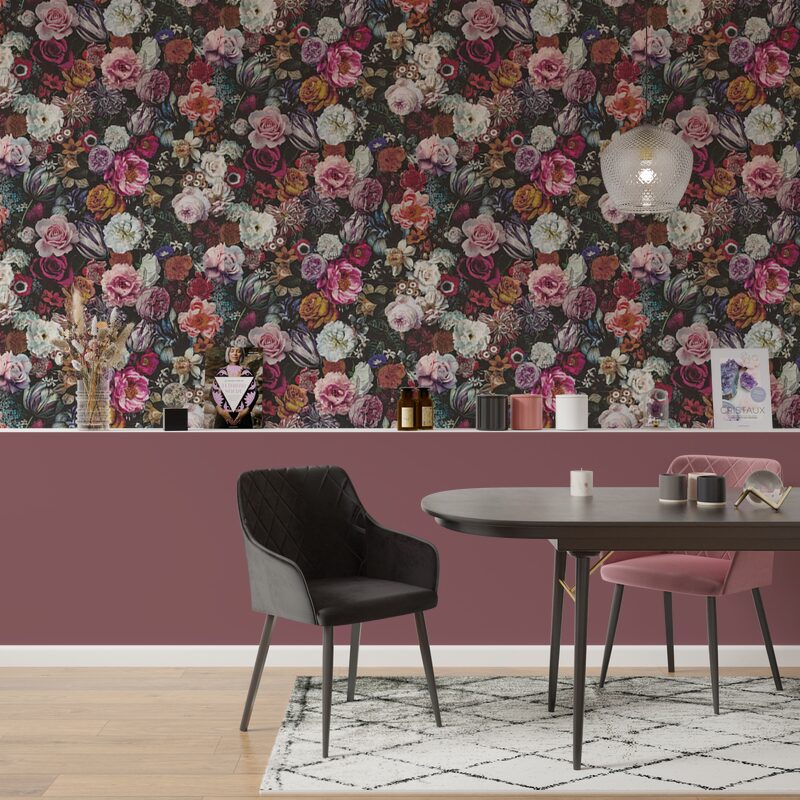 Papier peint intissé MADELINE coloris multicolore