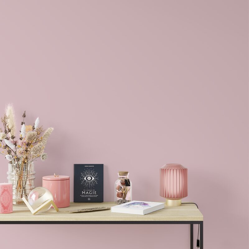 Peinture Multi-supports SAPHYR Alkyde rose boudoir Satiné 2,5 L