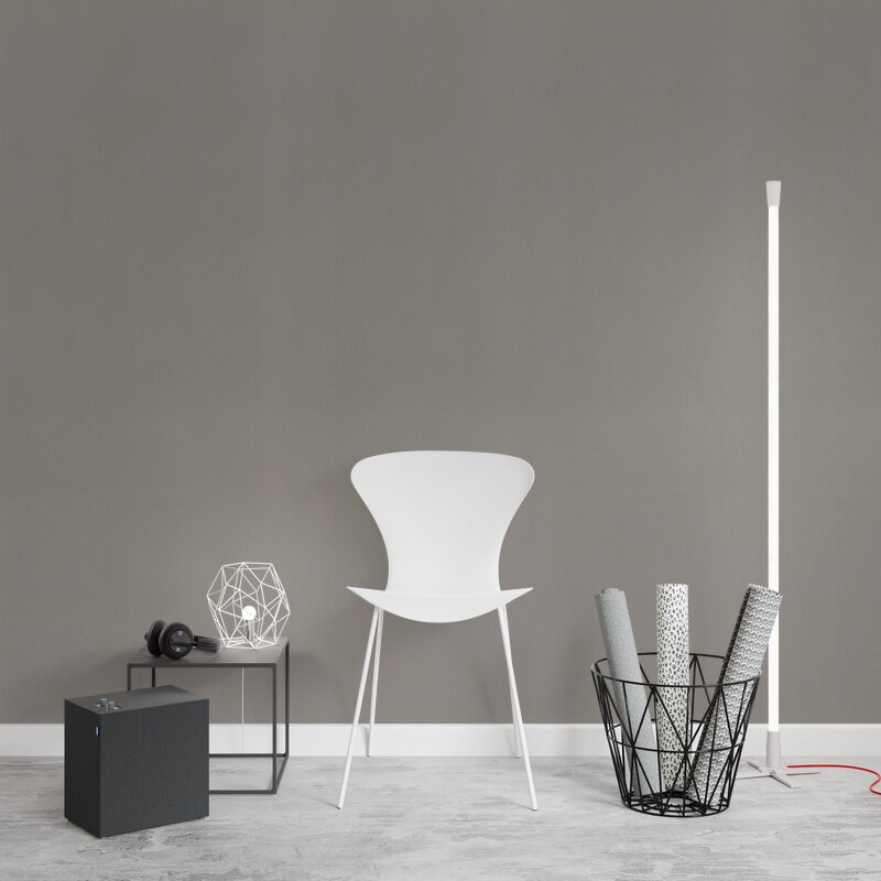 Papier peint intissé NEW INFINITY coloris gris fumé
