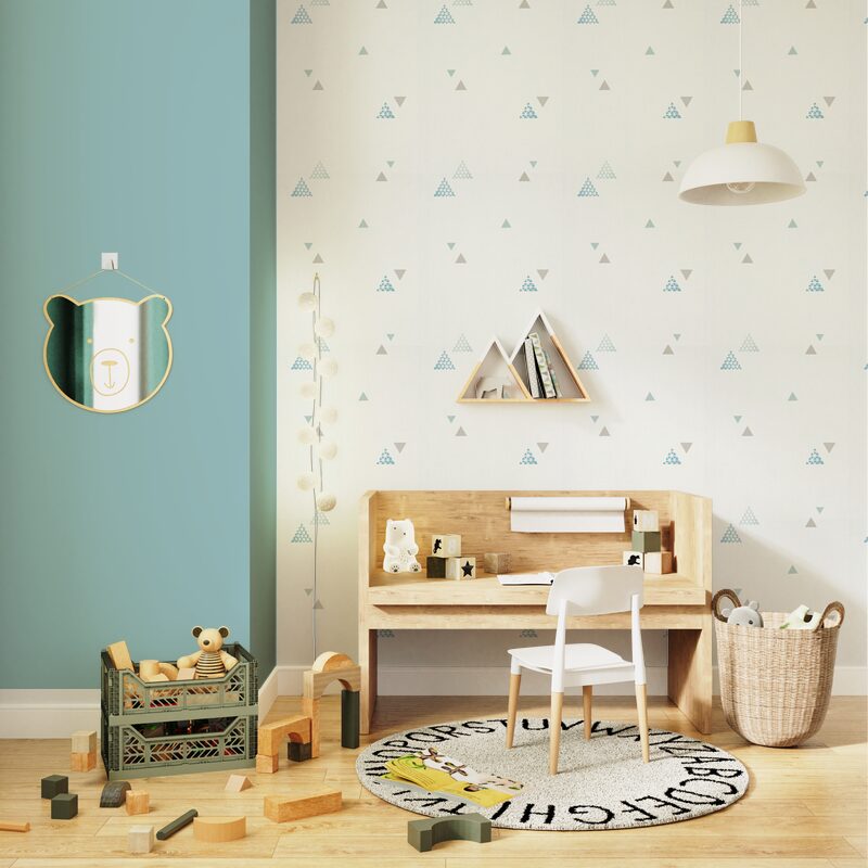 Papier peint intissé BENTJE coloris blanc