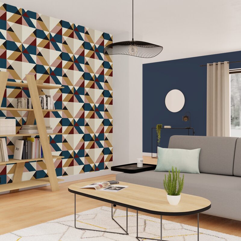 Papier peint intissé SOHO BY E. RIVASSOUX coloris multicolore