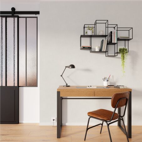 Papier peint intissé CLASSIC LINE coloris blanc