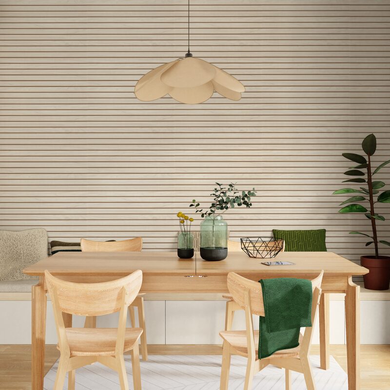 Papier peint intissé AKIYO coloris sable beige