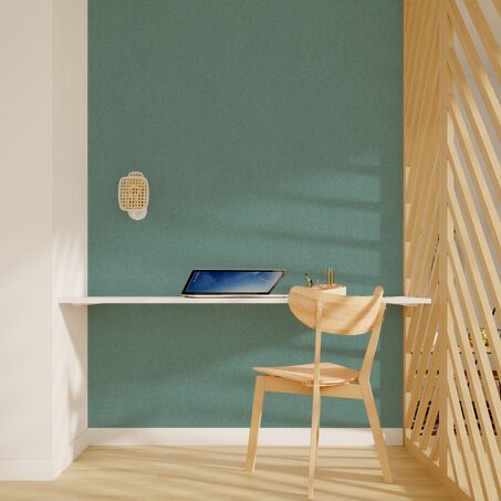 Papier peint intissé NUANCES coloris bleu grisé